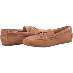 Marc Fisher LTD UIeena loafer medium natural suede size 9M NWOT..